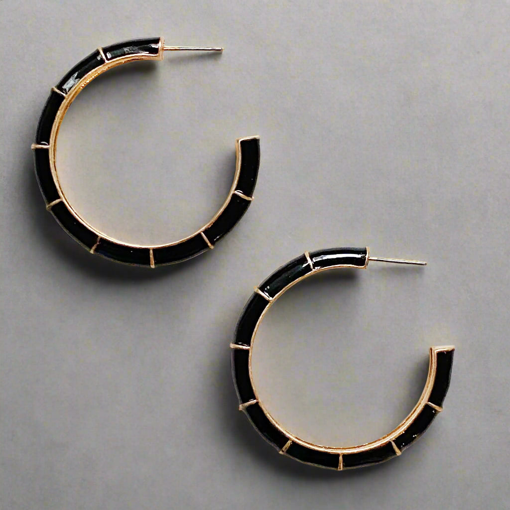 Candy Drop Colored Hoop Earrings - Kim’s Signature Beauty & Accessories