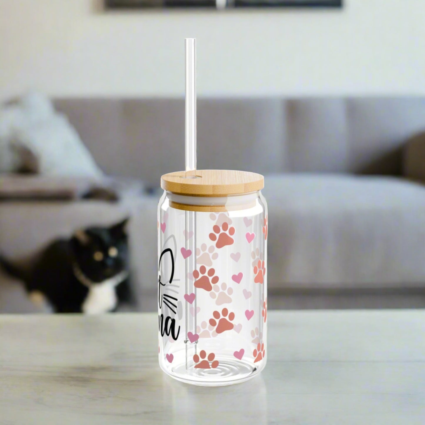 Cat Mama Glass sipper - Kim’s Signature Beauty & Accessories