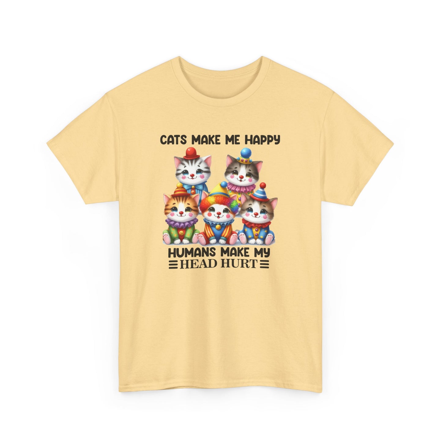 Cats Make Me Happy Tee - Kim’s Signature Beauty & Accessories