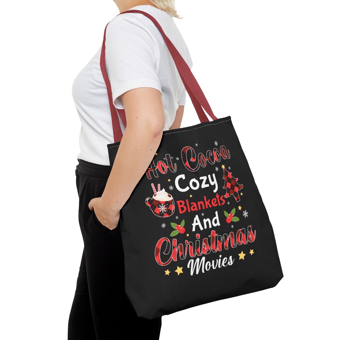 Christmas Movie Tote Bag - Kim’s Signature Beauty & Accessories