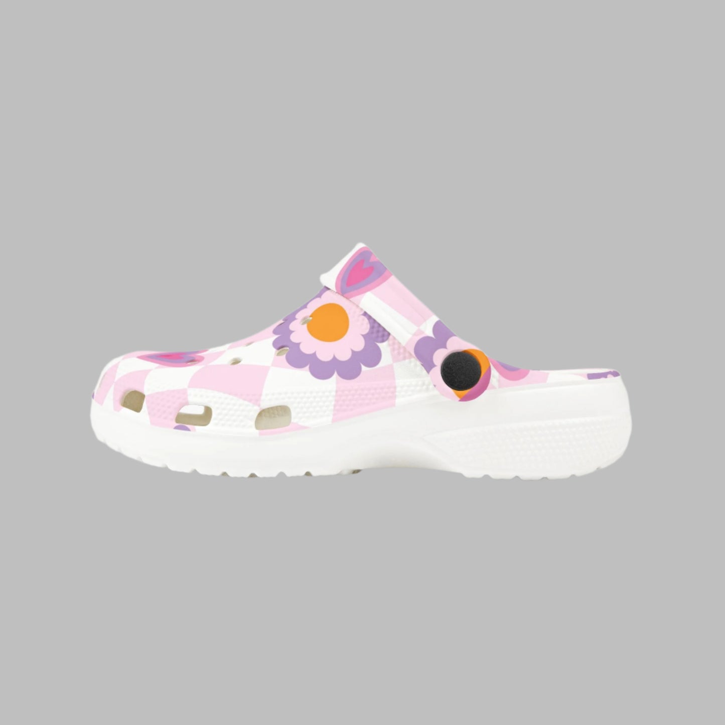 Colorful Kids' EVA Foam Clogs - Floral & Heart Design - Kim’s Signature Beauty & Accessories
