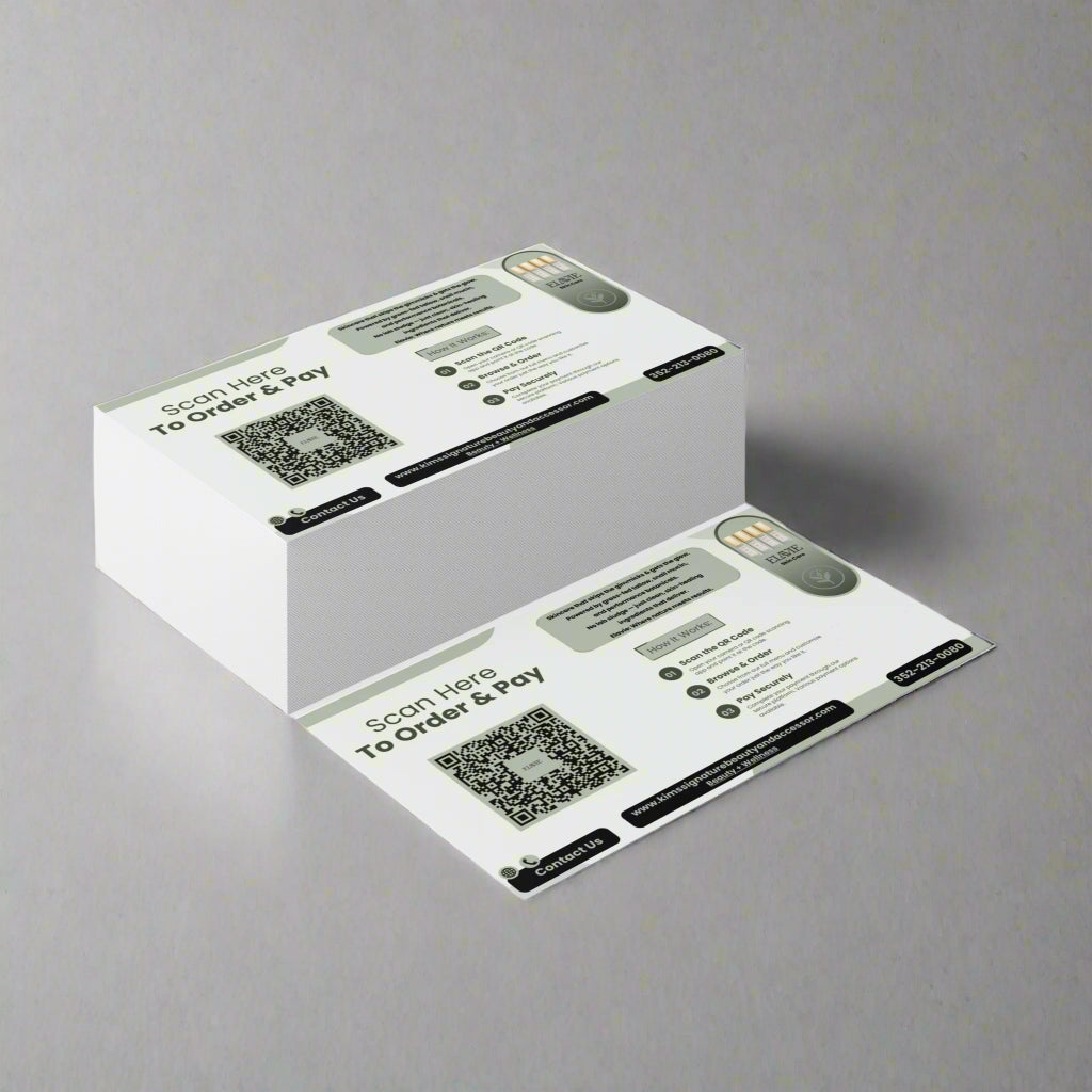 Custom Business Cards – Designed Just for You! - Kim’s Signature Beauty & Accessories