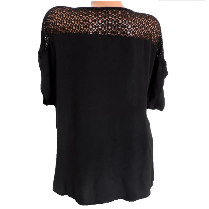 Women's Short Sleeve Blouse - Kim’s Signature Beauty & Accessories (Store description)