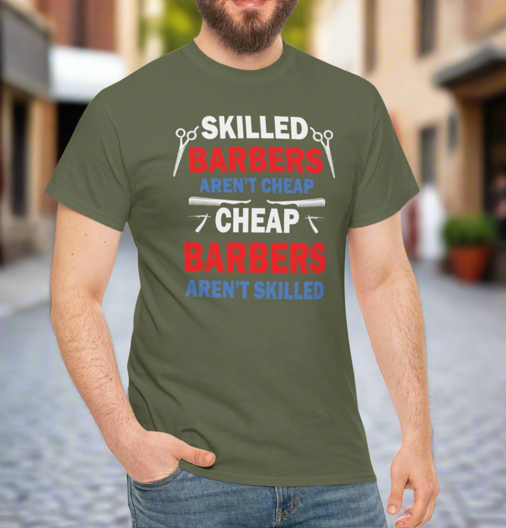 Skilled Barbers Cotton Tee - Kim’s Signature Beauty & Accessories