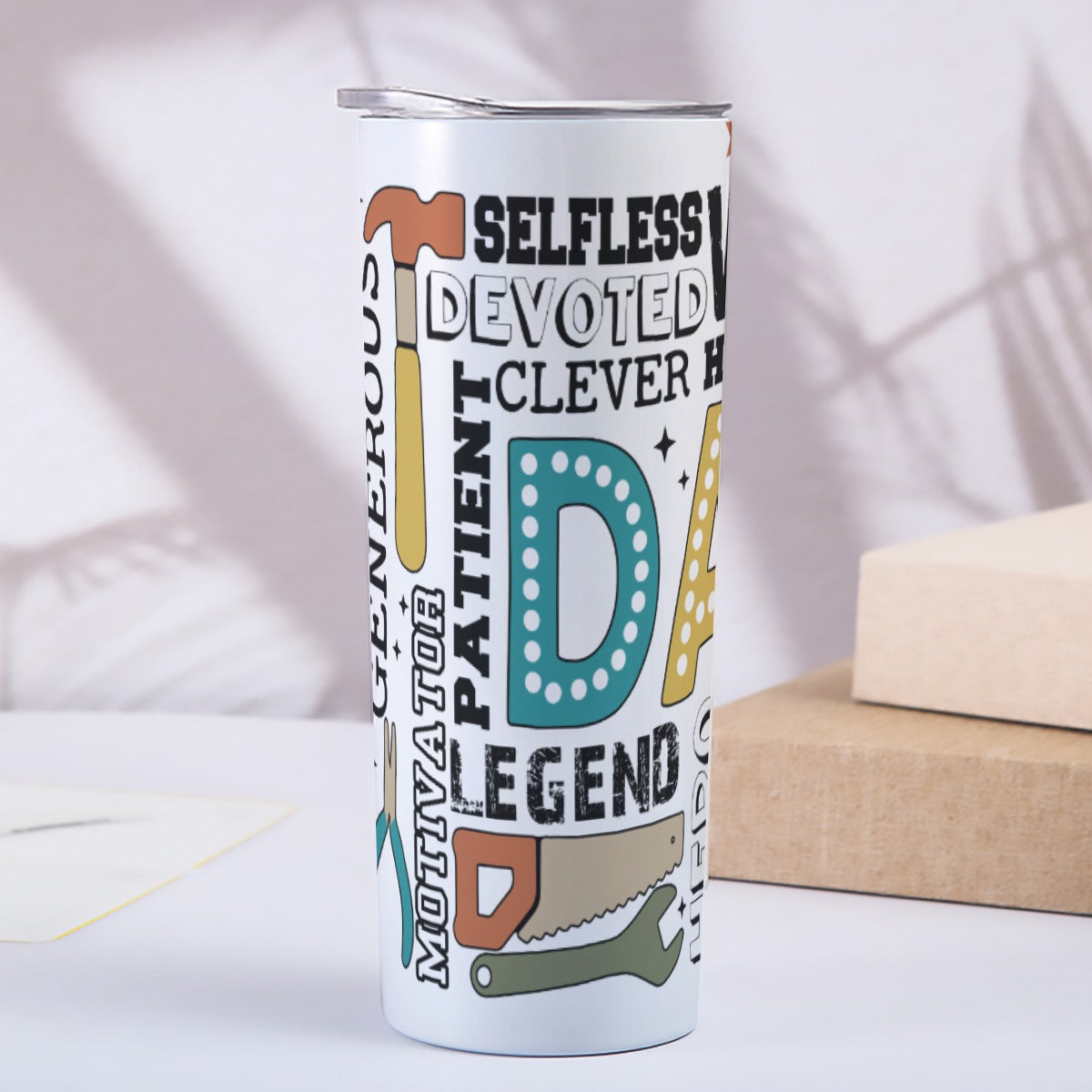 Dad Definition Tumbler – Tools, Traits & Cool Words - Kim’s Signature Beauty & Accessories