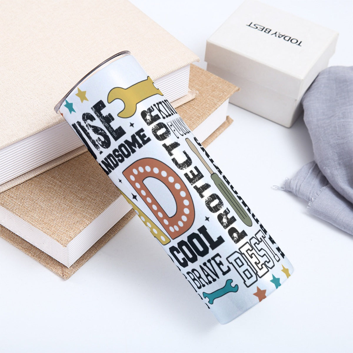Dad Definition Tumbler – Tools, Traits & Cool Words - Kim’s Signature Beauty & Accessories