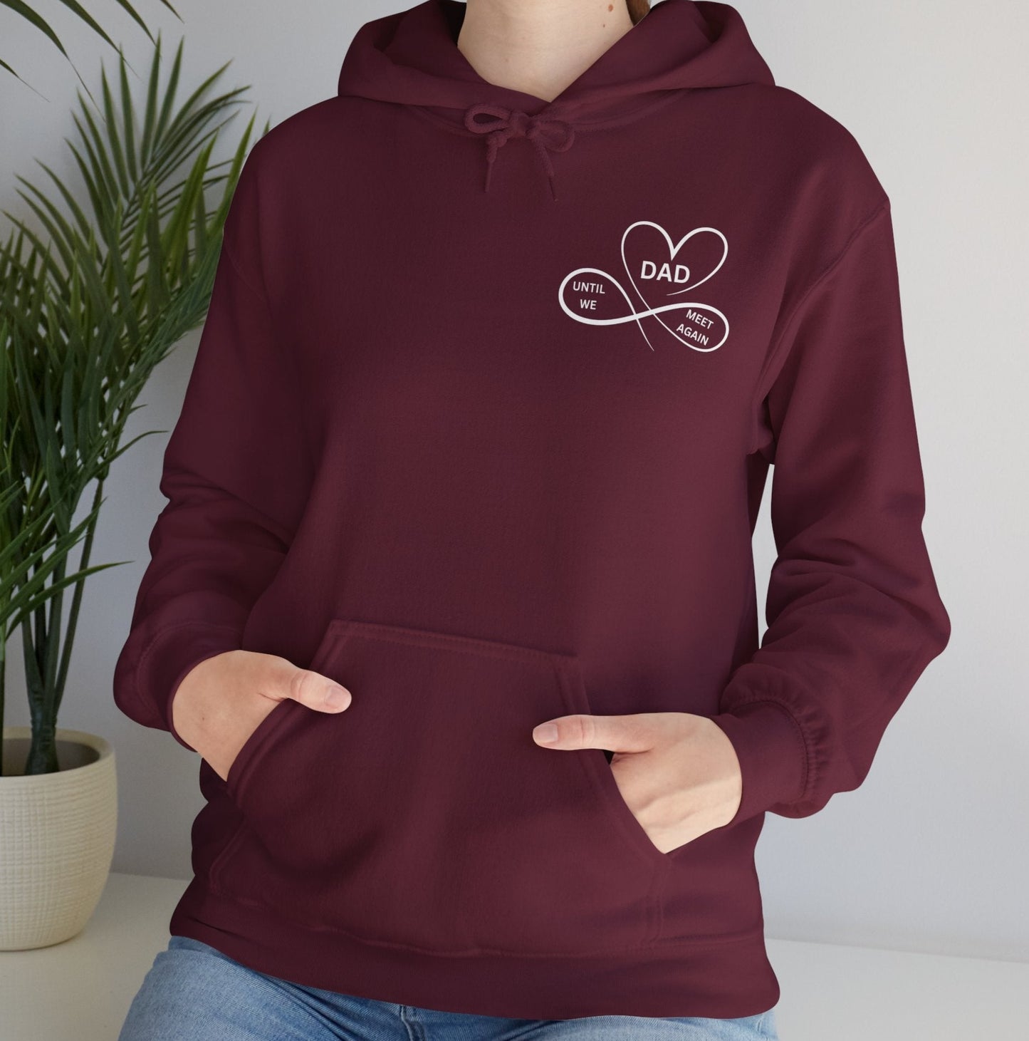 Dad, Watches Over My back Hoodie - Kim’s Signature Beauty & Accessories