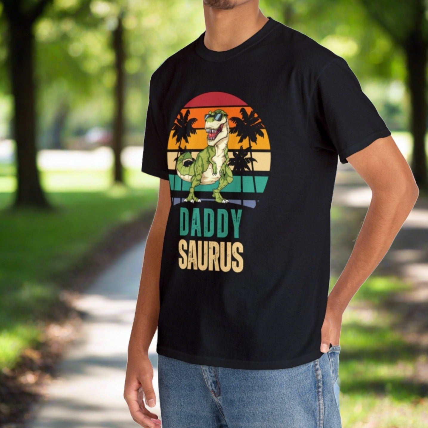 Daddysaurus T-Shirt - Fun Family Matching Tee - Kim’s Signature Beauty & Accessories