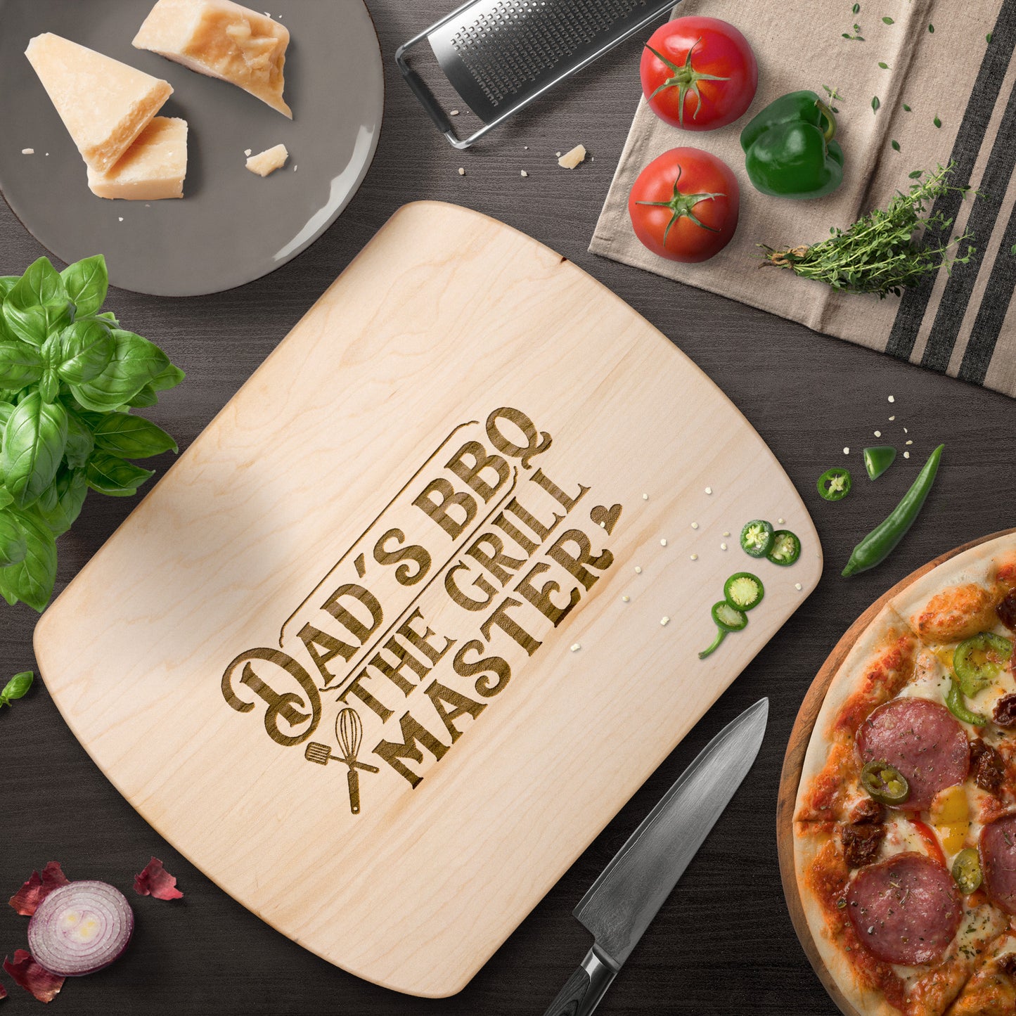 Dad's BBQ Master Cutting Board - Kim’s Signature Beauty & Accessories (Store description)