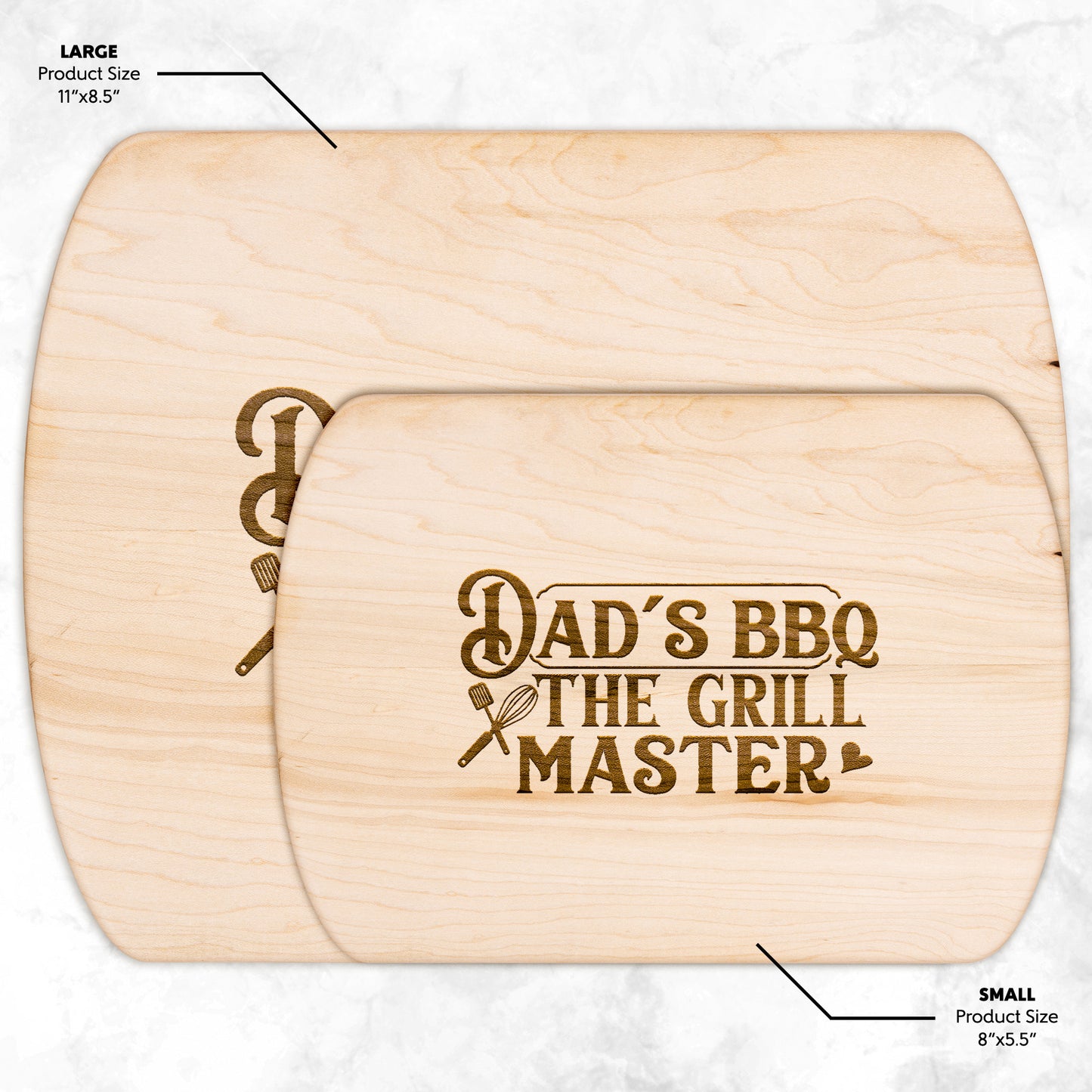Dad's BBQ Master Cutting Board - Kim’s Signature Beauty & Accessories (Store description)