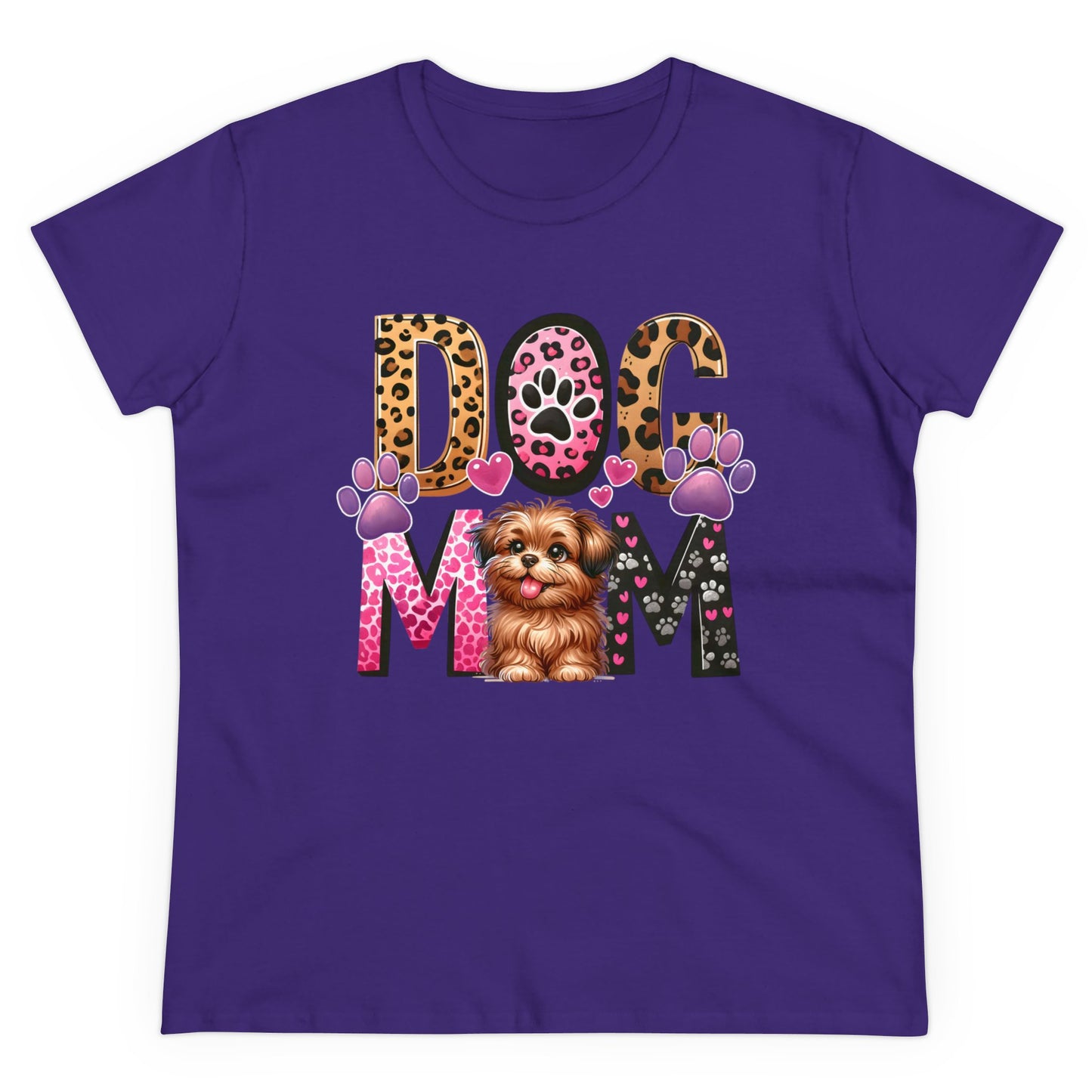 Dog Mom | Cotton Tee - Kim’s Signature Beauty & Accessories