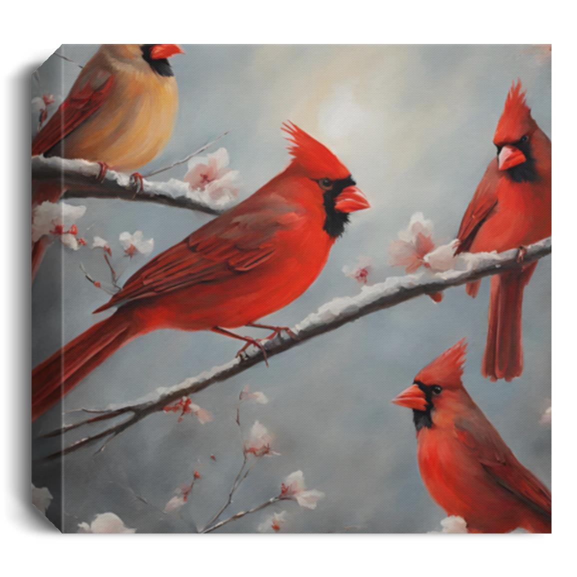 Cardinal Collection Canvas Wall Art - Kim’s Signature Beauty & Accessories (Store description)