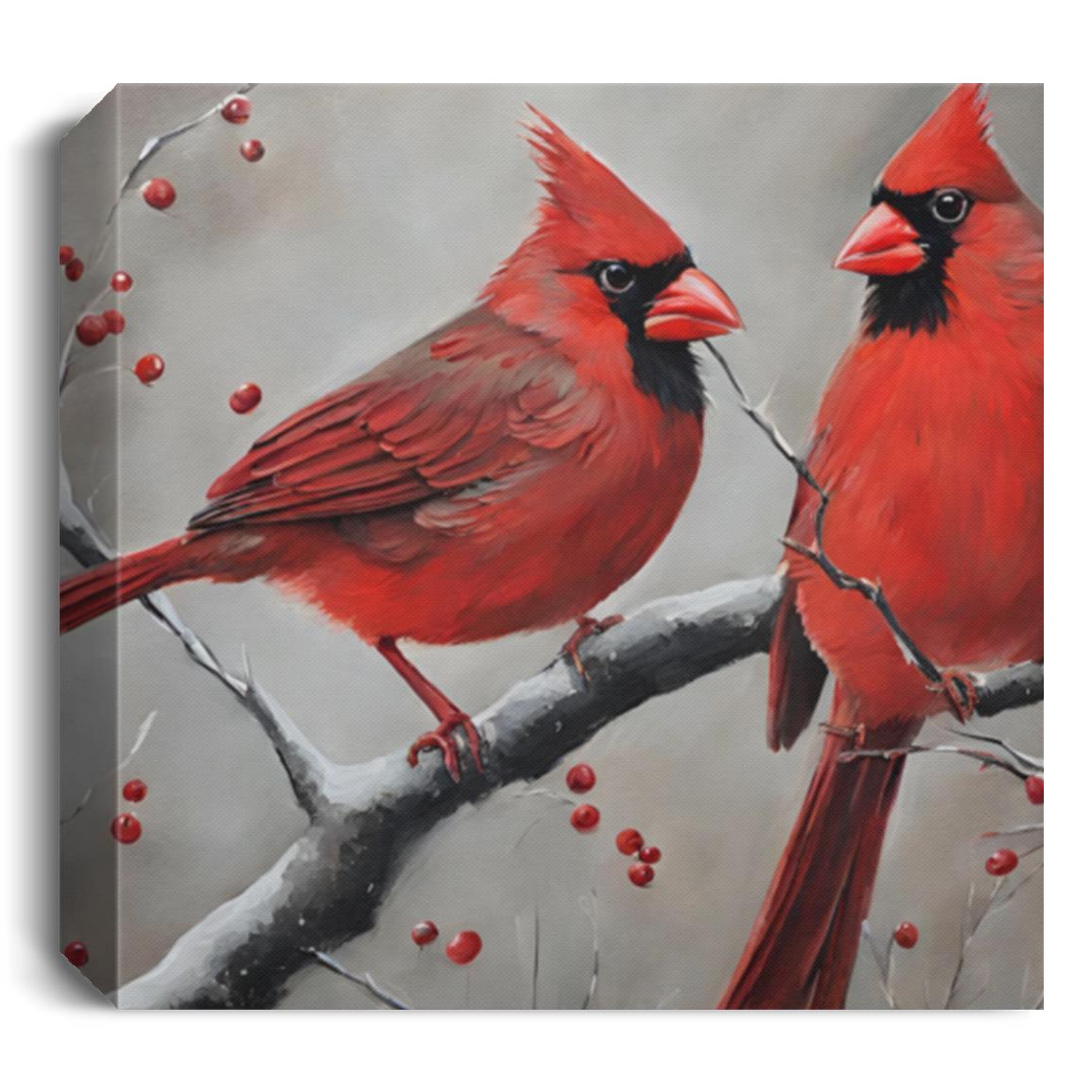 Cardinal Collection Canvas Wall Art - Kim’s Signature Beauty & Accessories (Store description)