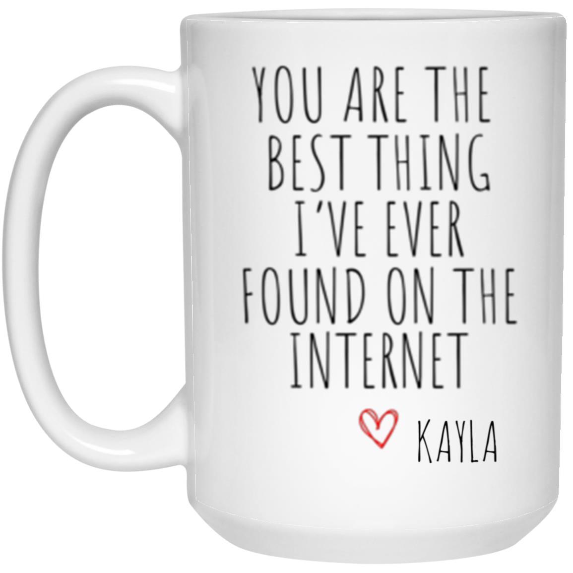 You are the Best Thing Personalized Mug 15oz - Kim’s Signature Beauty & Accessories (Store description)