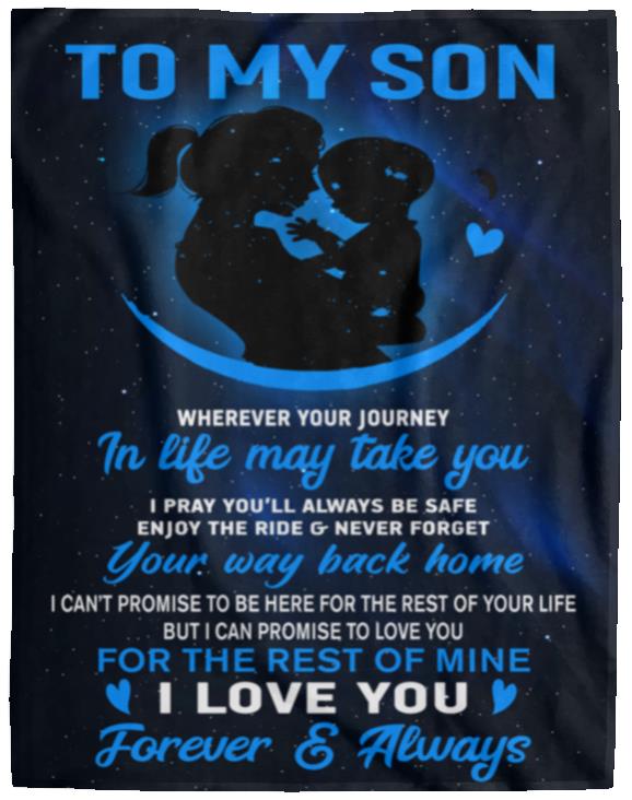 My Son | Fleece Blanket - Kim’s Signature Beauty & Accessories (Store description)