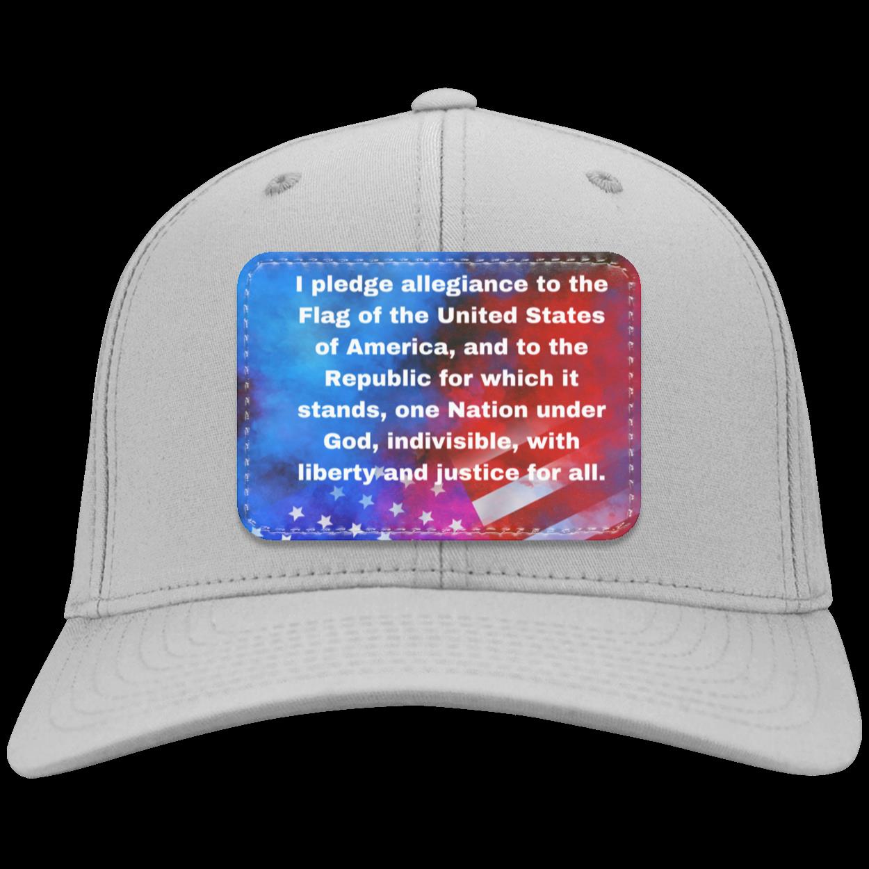 Pledge of Allegiance Twill Cap - Patch - Kim’s Signature Beauty & Accessories