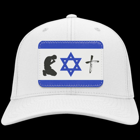 Pray for Isreal Twill Cap - Patch - Kim’s Signature Beauty & Accessories