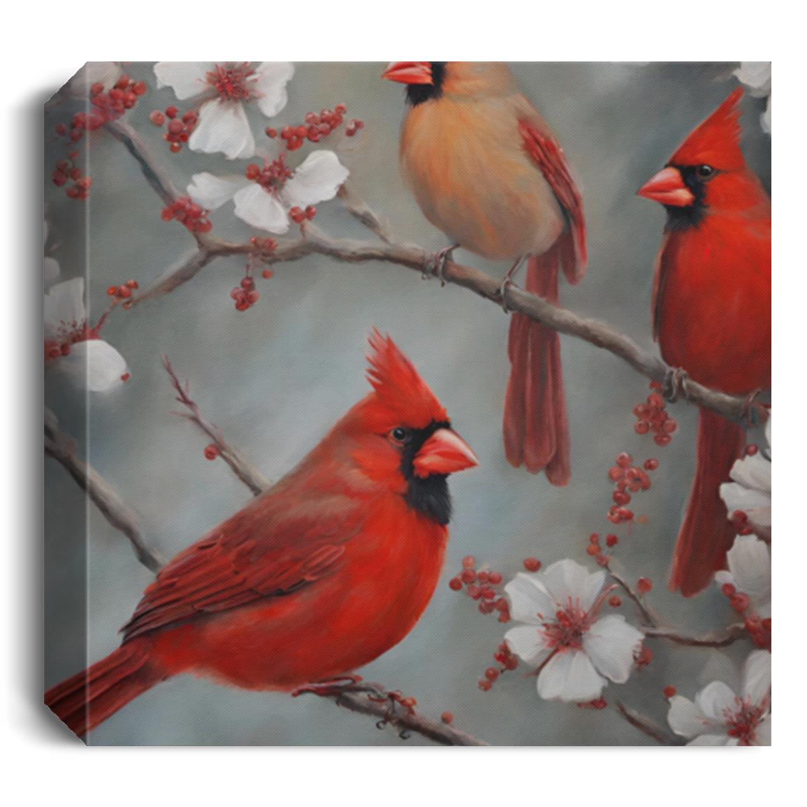 Cardinal Collection Canvas Wall Art - Kim’s Signature Beauty & Accessories (Store description)
