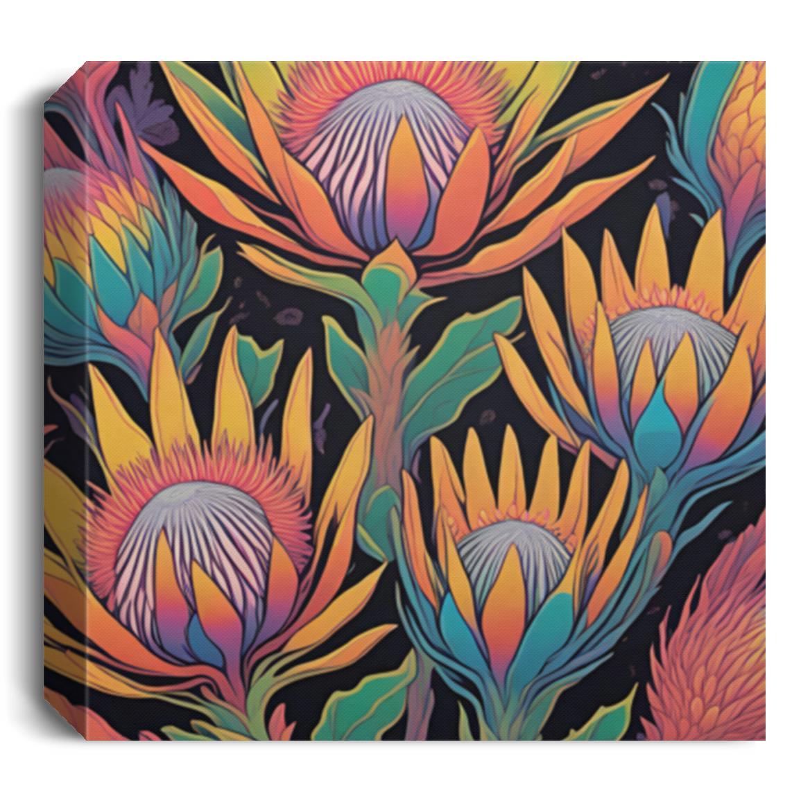 Retro Flower Collection | Canvas Art - Kim’s Signature Beauty & Accessories