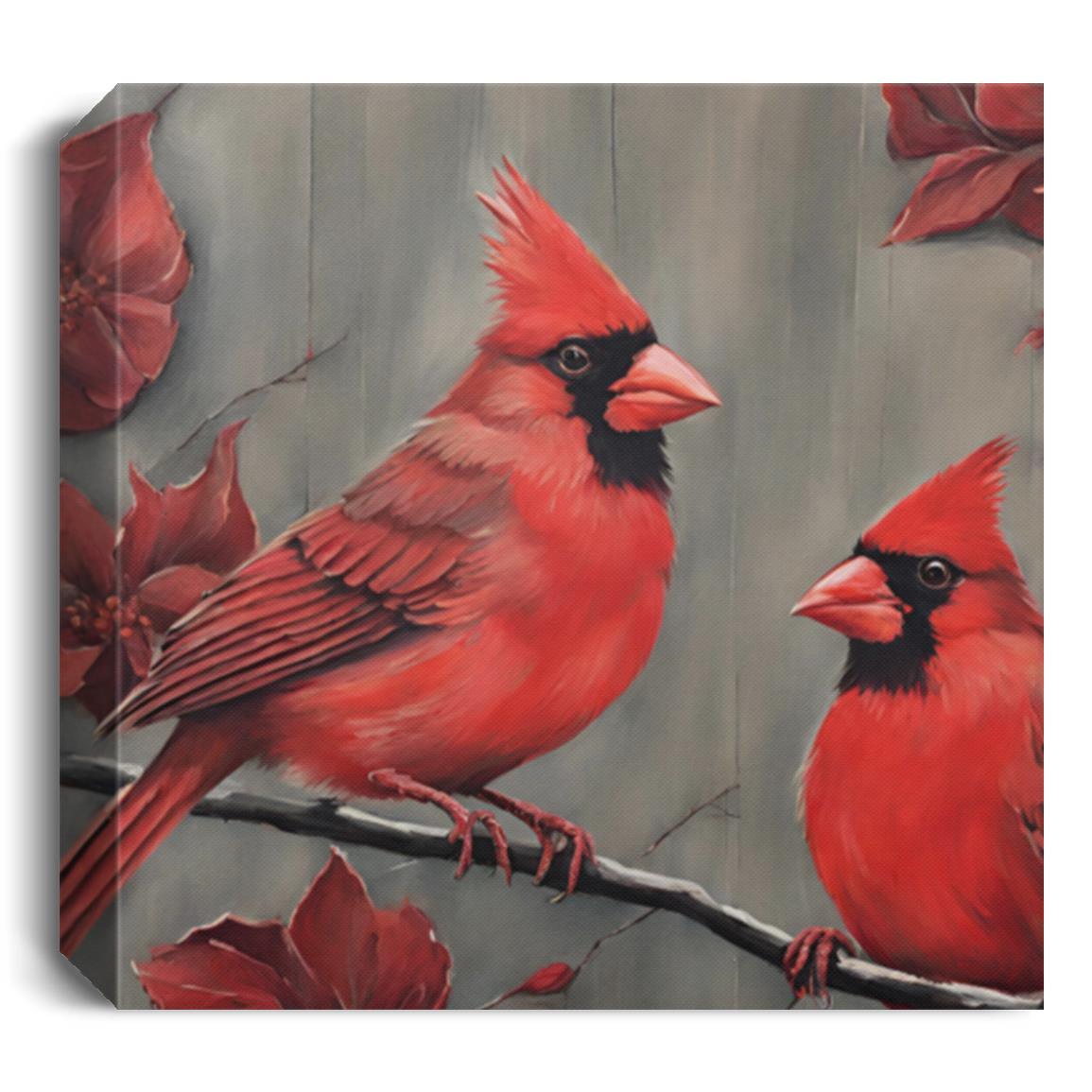 Cardinal Collection Canvas Wall Art - Kim’s Signature Beauty & Accessories (Store description)