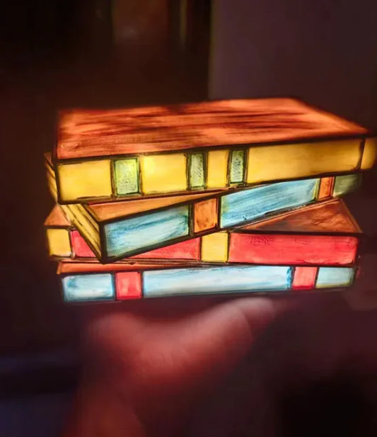 Stacked Books Decorative Desk Lamp - Kim’s Signature Beauty & Accessories