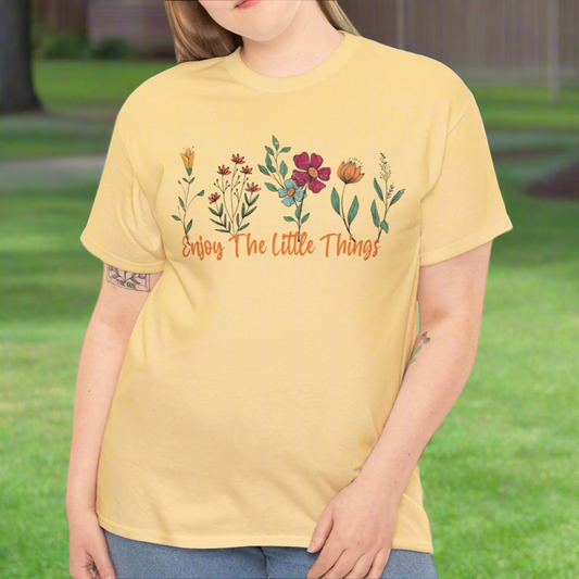 Enjoy the little things Tee - Kim’s Signature Beauty & Accessories