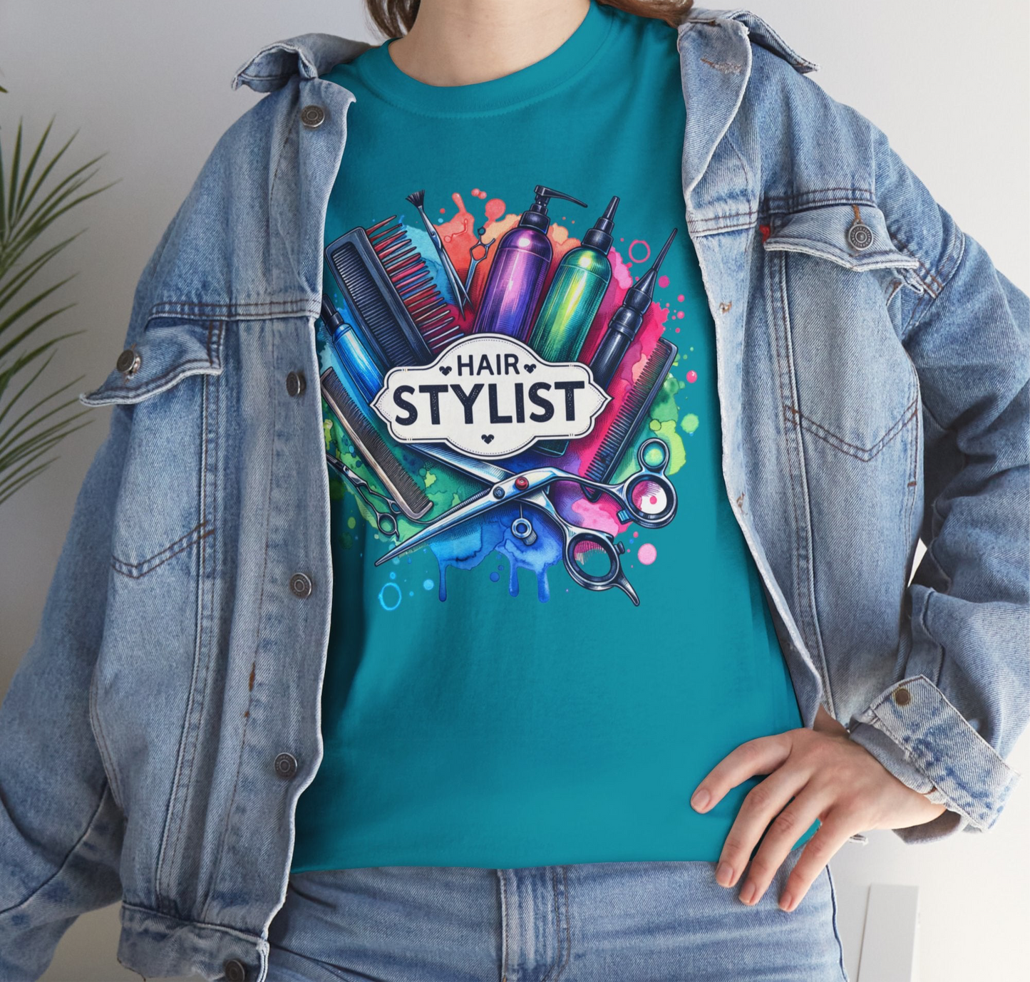 Colorful Stylist Tee - Kim’s Signature Beauty & Accessories