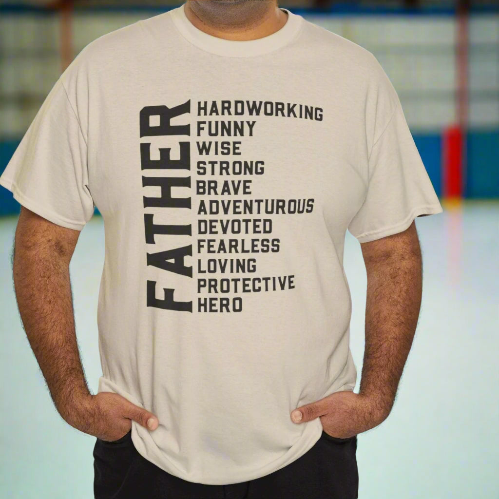 FATHER Definition Tee – A Tribute to Strength & Love - Kim’s Signature Beauty & Accessories