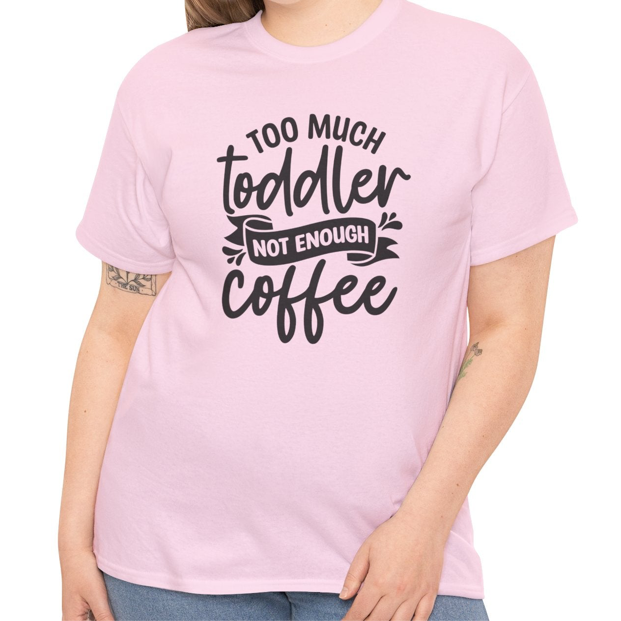 Too Much Toddler Tee - Kim’s Signature Beauty & Accessories (Store description)