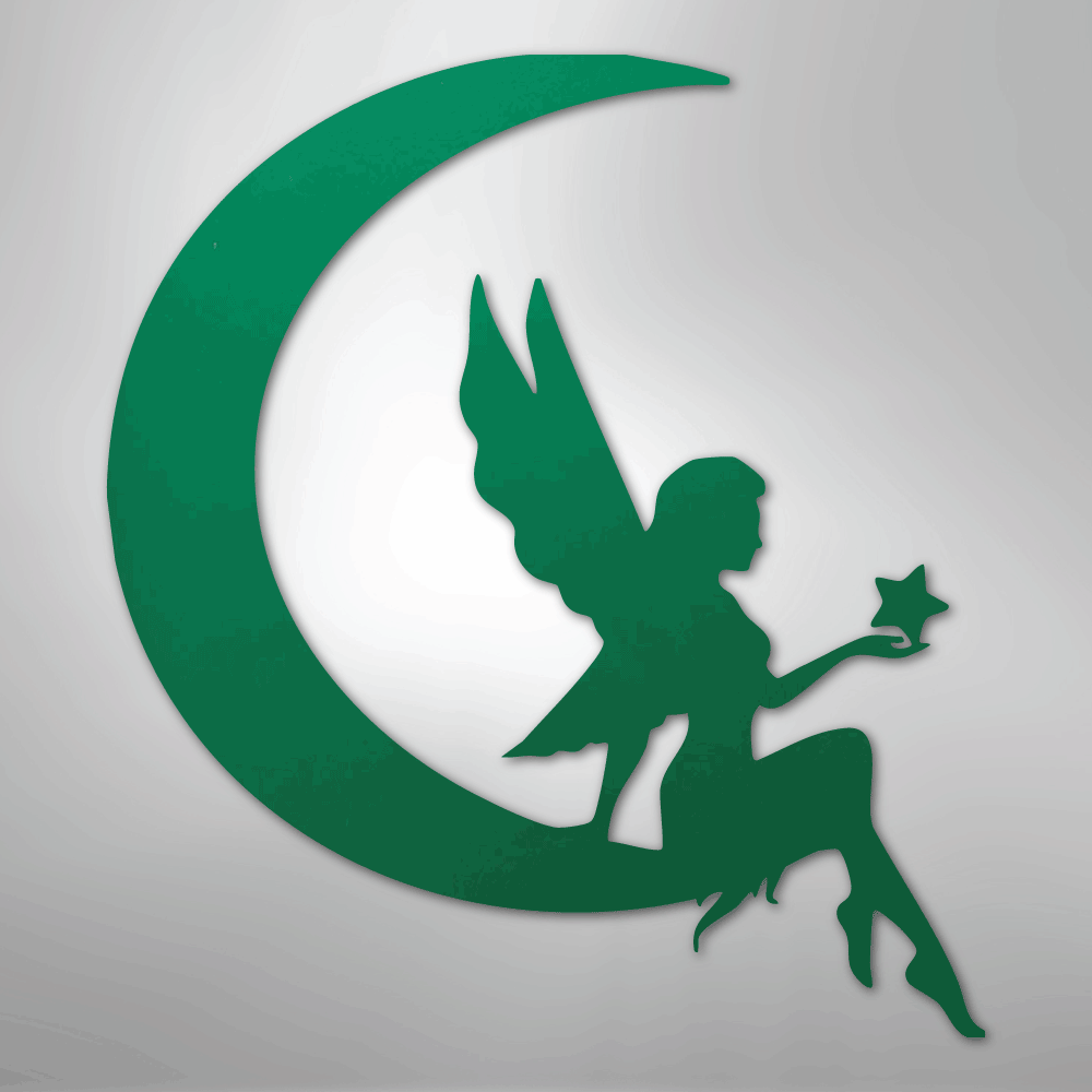 Fairy Moon - Steel Sign - Kim’s Signature Beauty & Accessories
