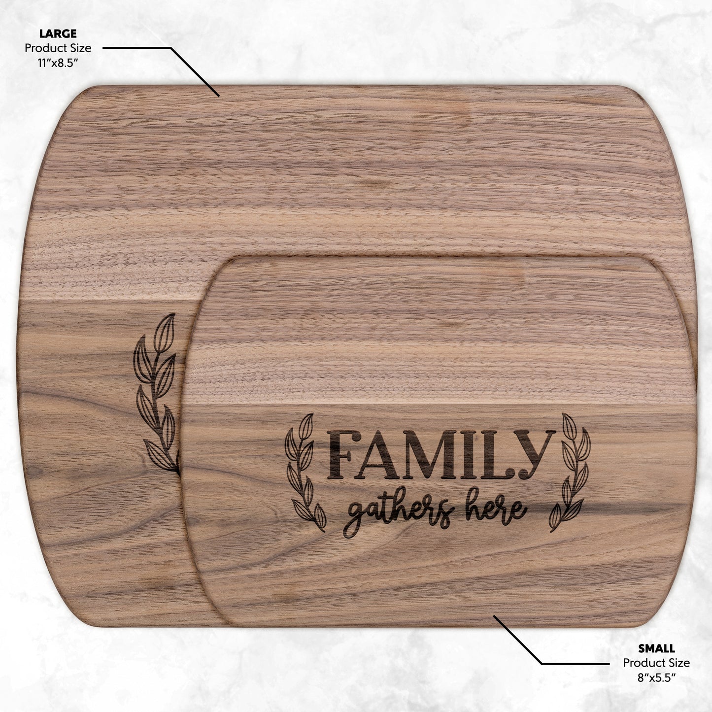 Family Gathers. Cutting Board - Kim’s Signature Beauty & Accessories (Store description)