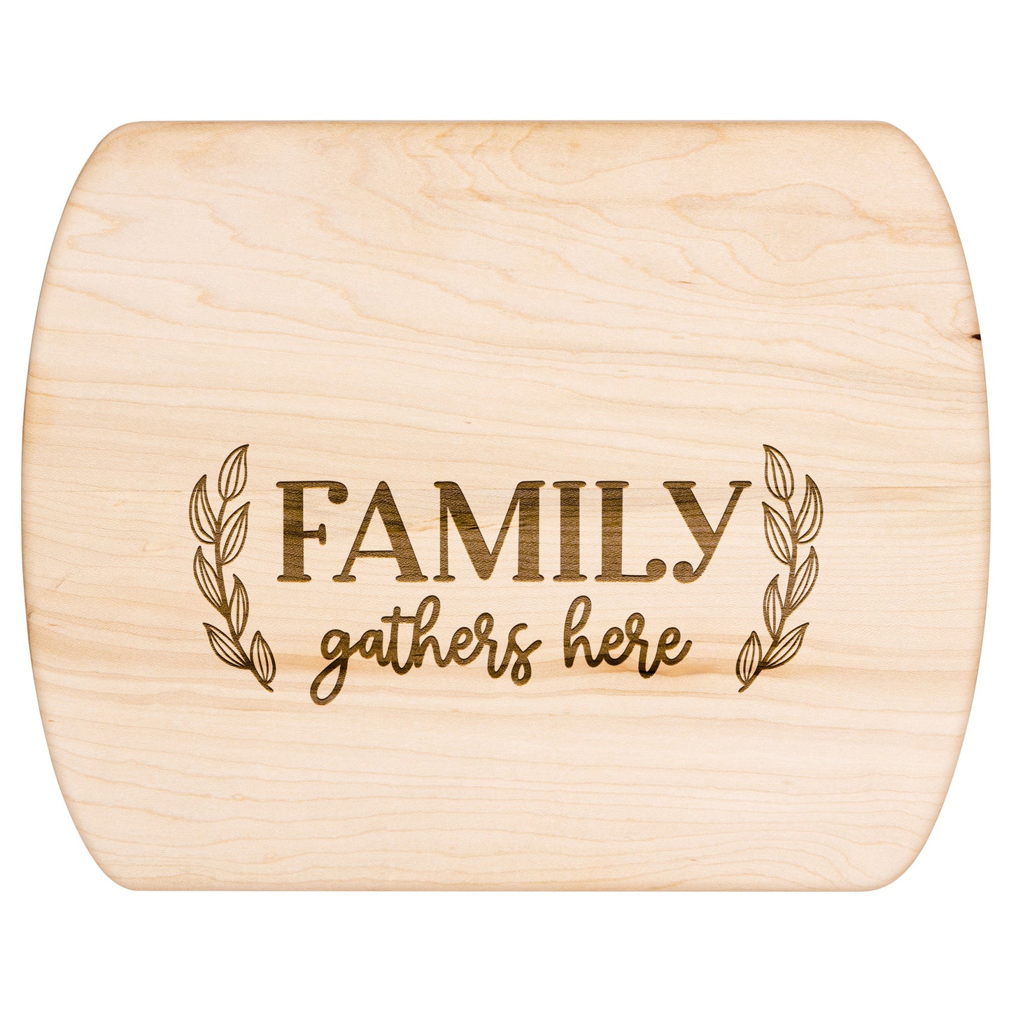 Family Gathers. Cutting Board - Kim’s Signature Beauty & Accessories (Store description)