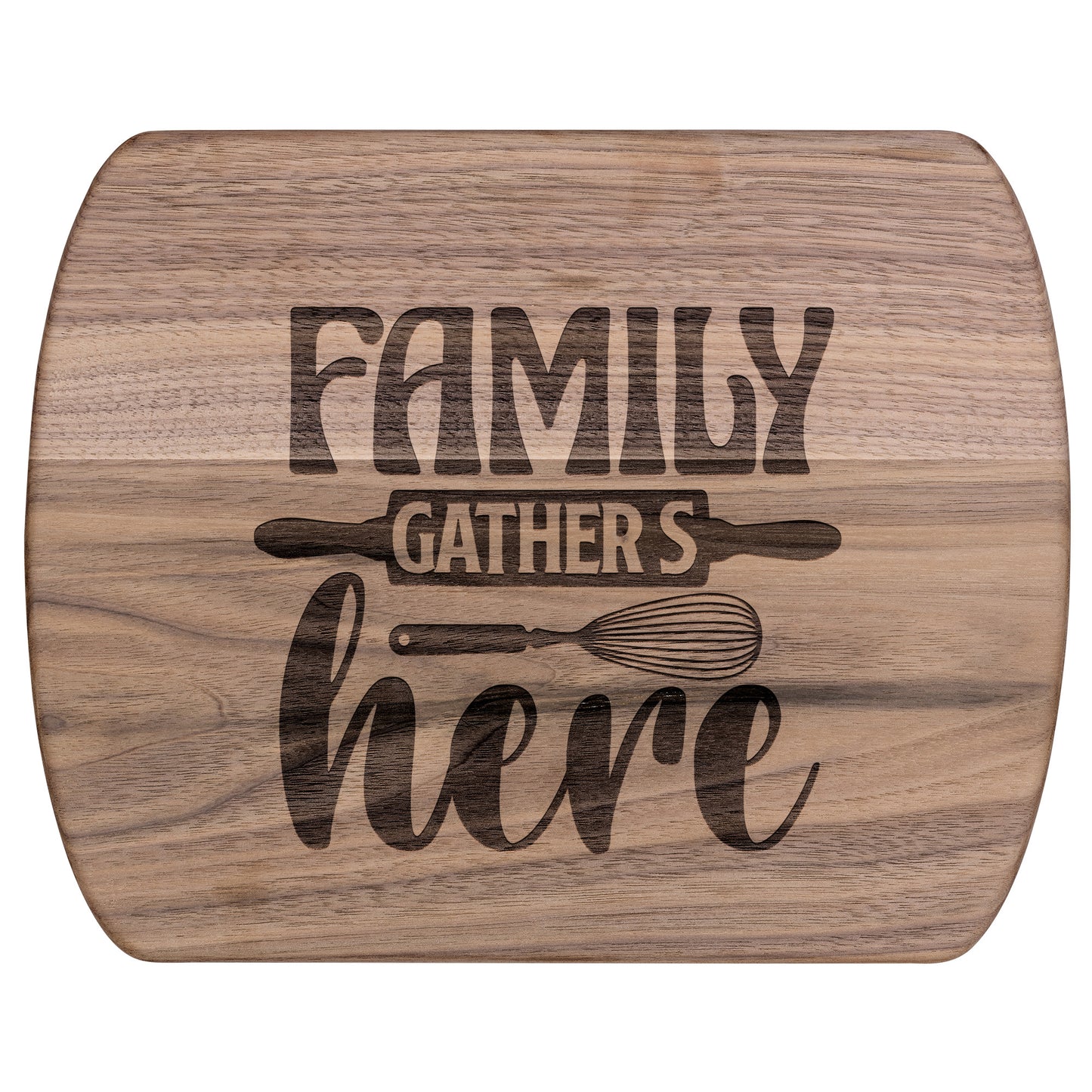Family Gathers Here Cutting Board - Kim’s Signature Beauty & Accessories
