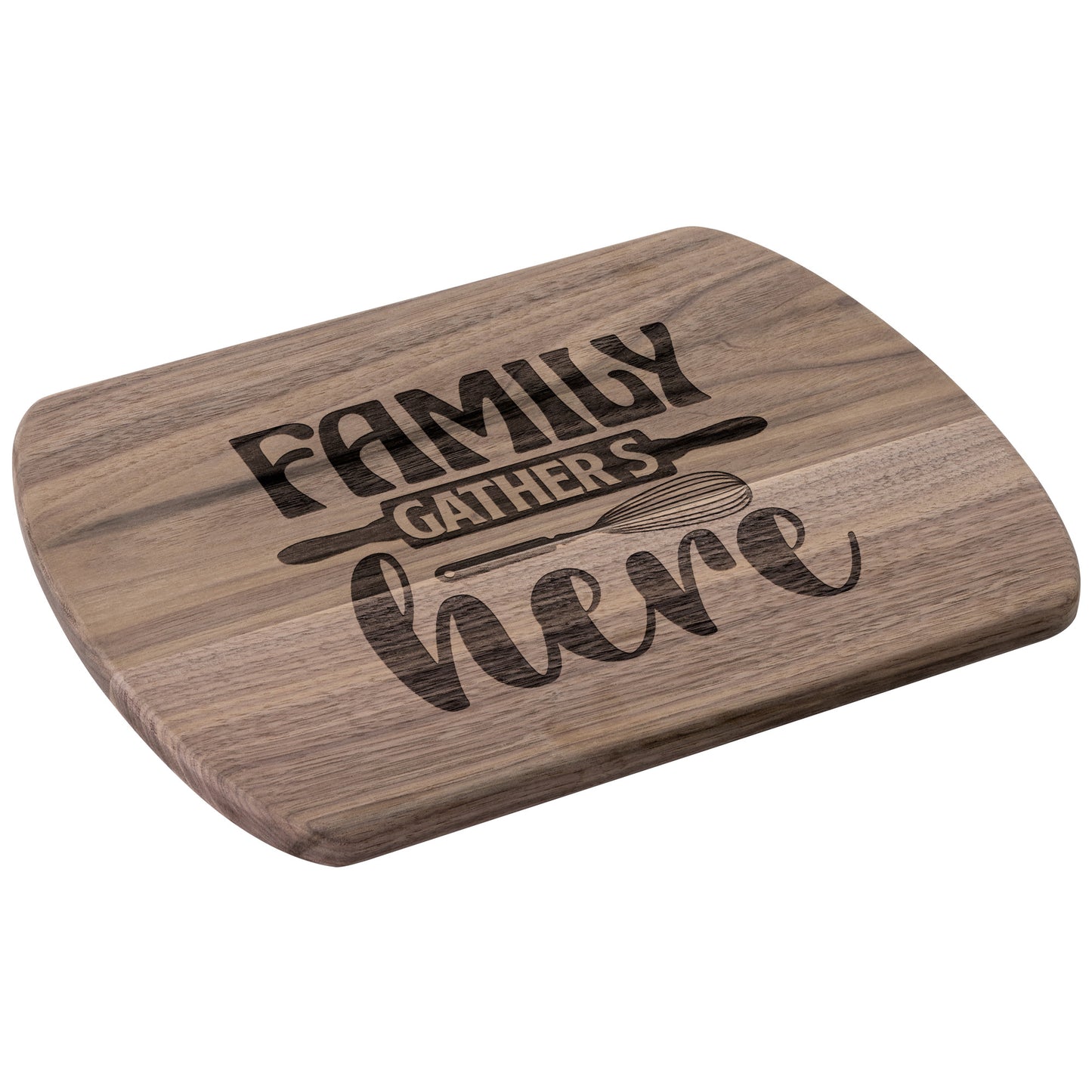 Family Gathers Here Cutting Board - Kim’s Signature Beauty & Accessories