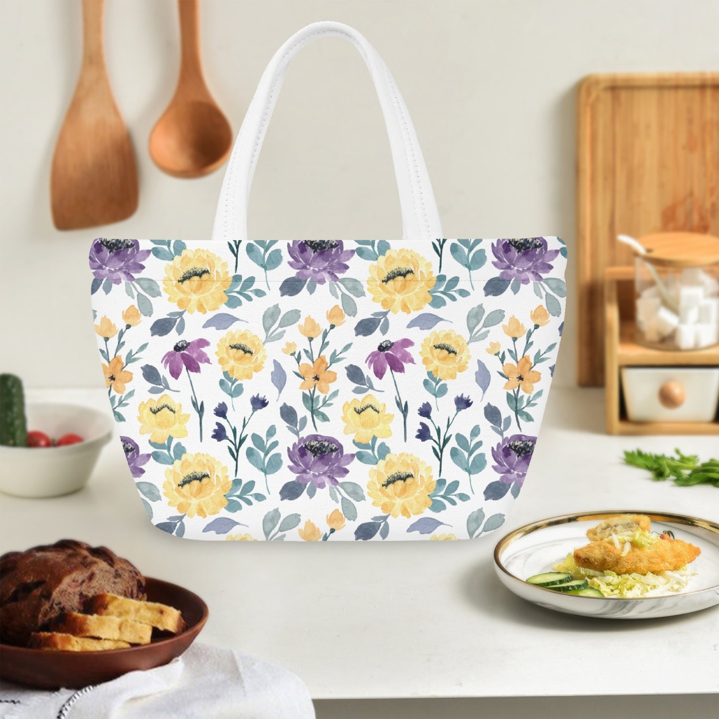 Floral Harmony Lunch bag - Kim’s Signature Beauty & Accessories