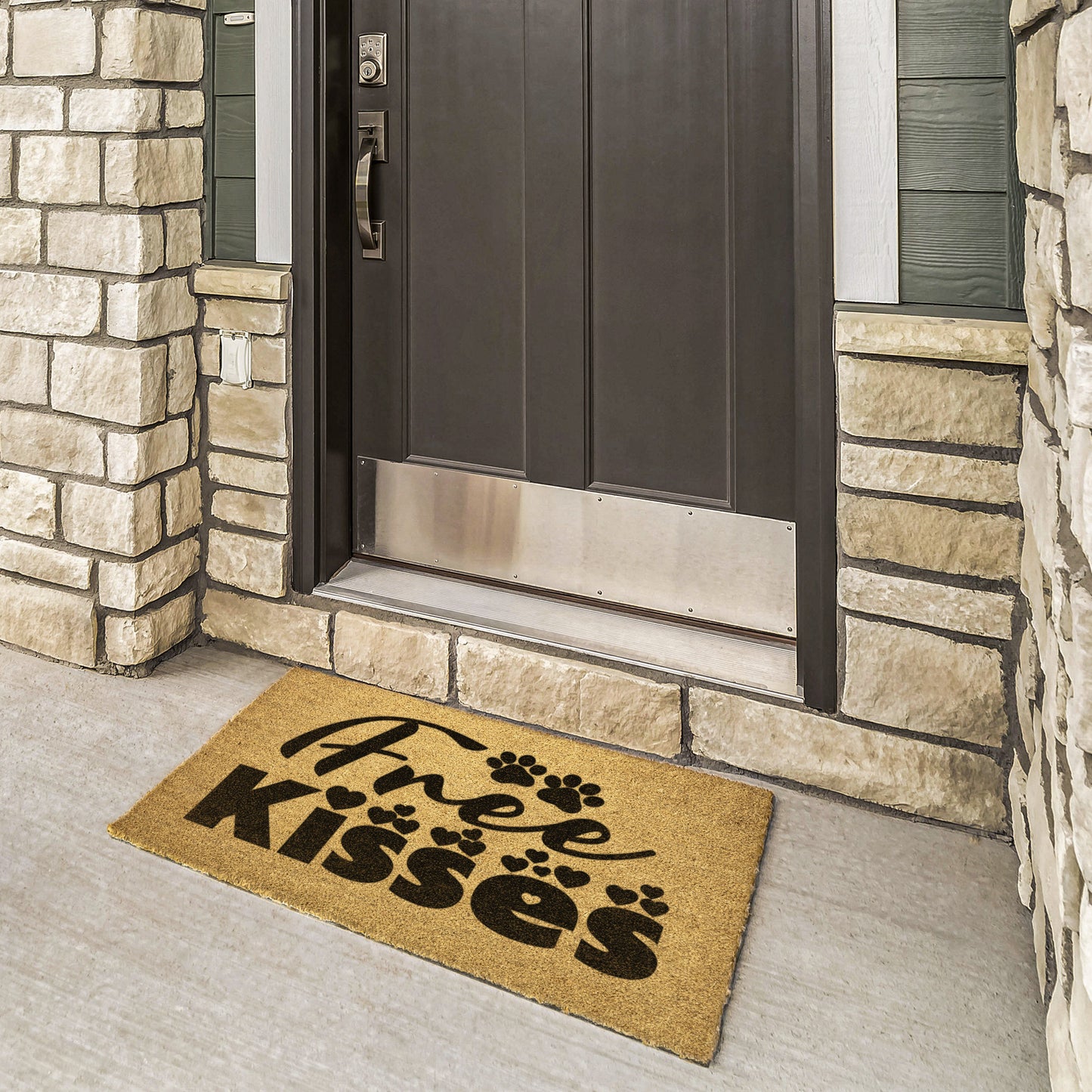 Free Dog Kisses | Door Mat - Kim’s Signature Beauty & Accessories
