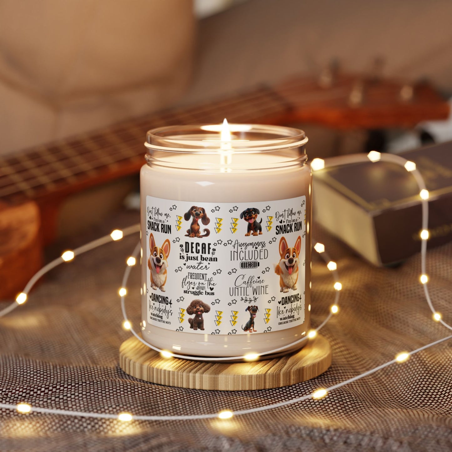 Funny Dog Quotes Candle - Kim’s Signature Beauty & Accessories