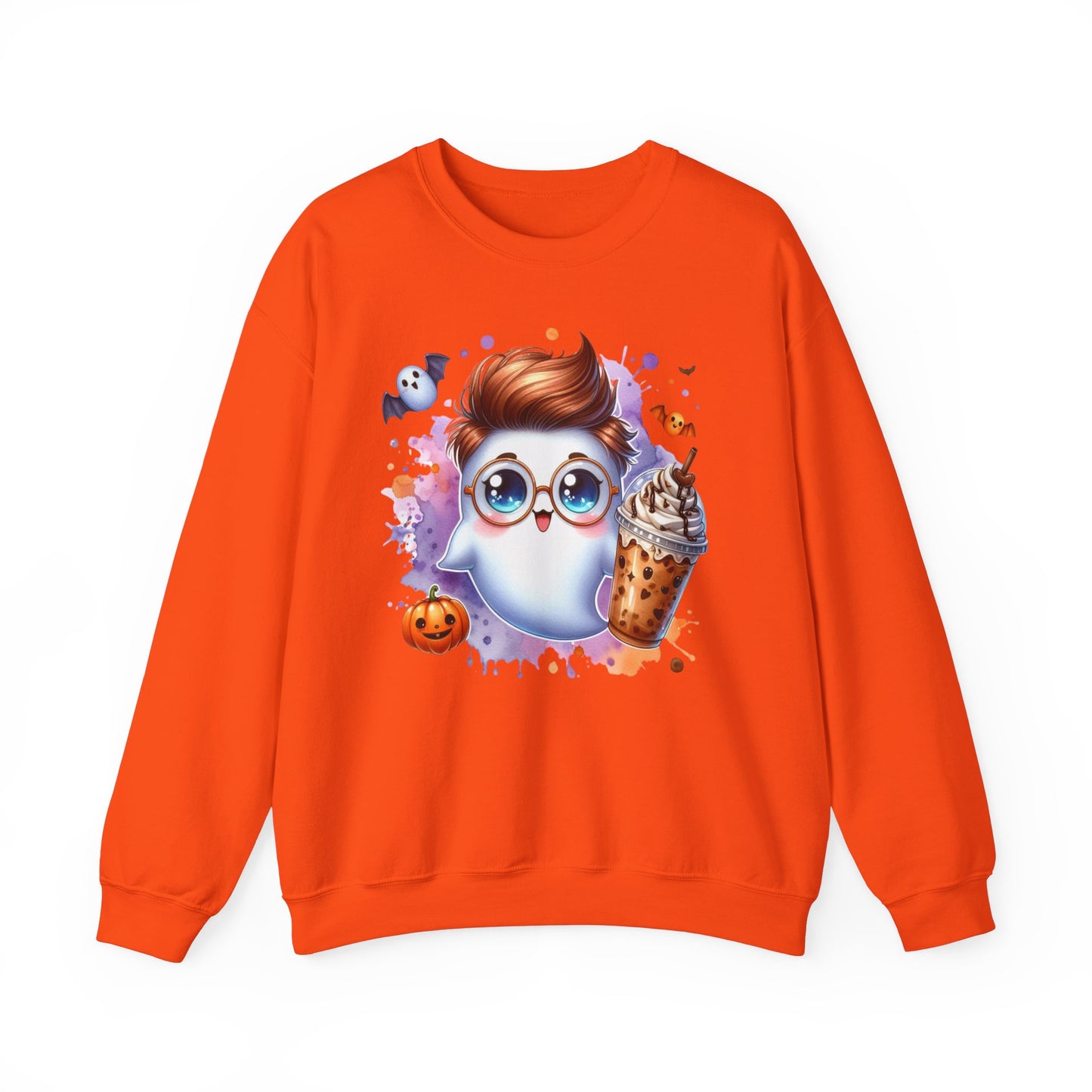 Ghost, Latte and Pumpkin Sweatshirt - Kim’s Signature Beauty & Accessories
