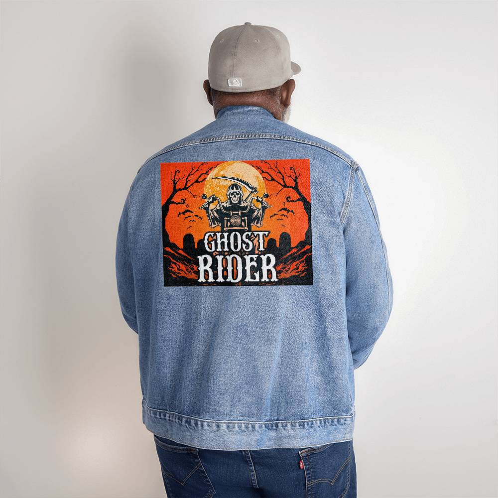 Ghost Rider | Jean Jacket - Kim’s Signature Beauty & Accessories