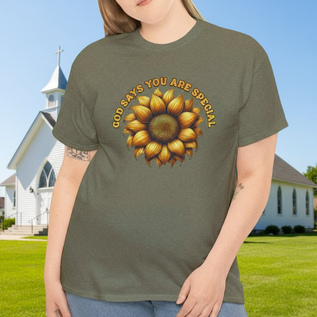 God Says You are Special Tee - Kim’s Signature Beauty & Accessories
