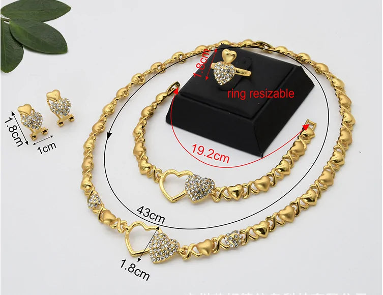 Elegant Gold Jewelry Sets - Kim’s Signature Beauty & Accessories