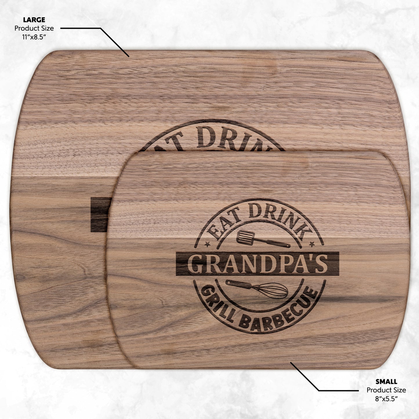 Grandpa's Grill & BBQ Cutting Board - Kim’s Signature Beauty & Accessories