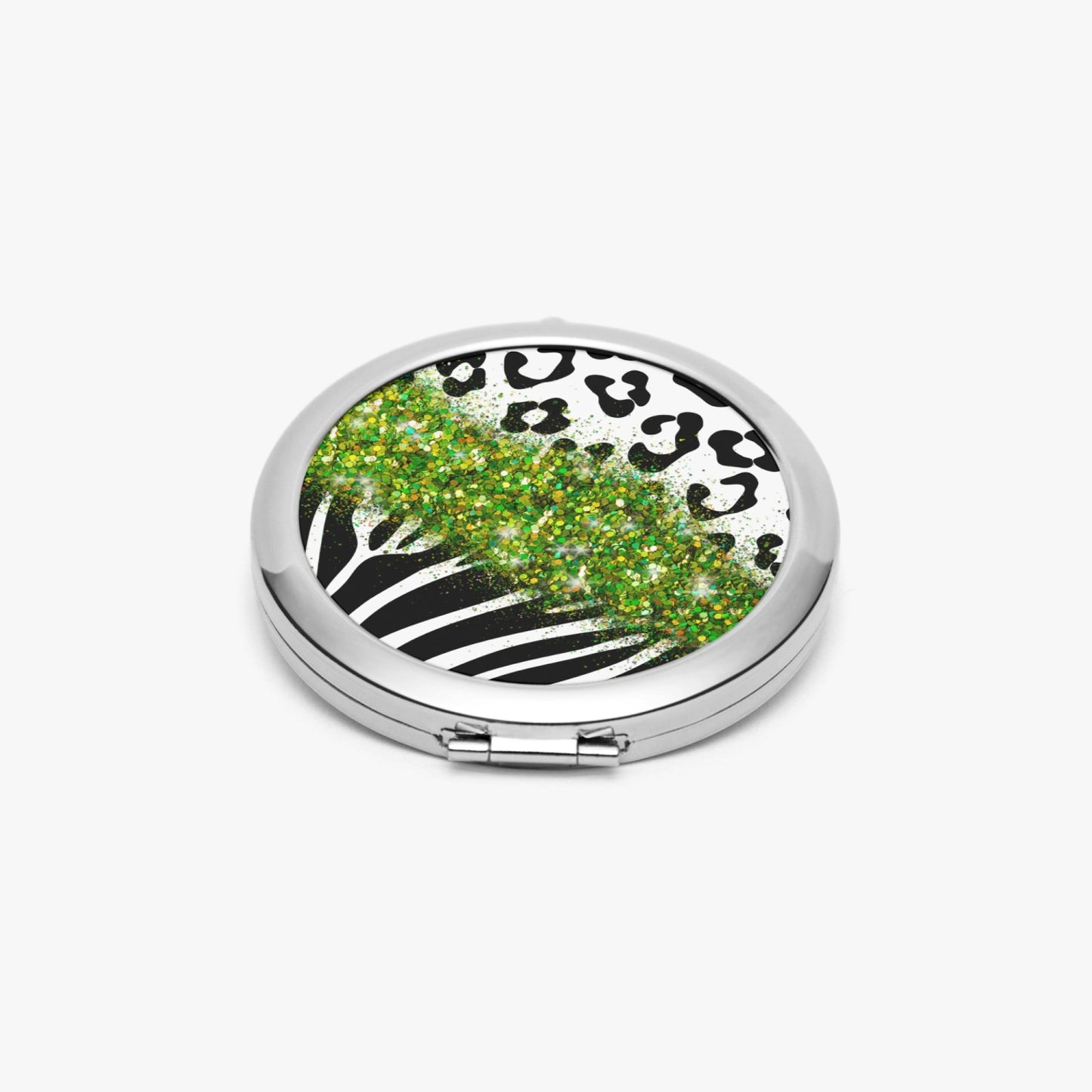 Green Glitter | Compact Mirror - Kim’s Signature Beauty & Accessories