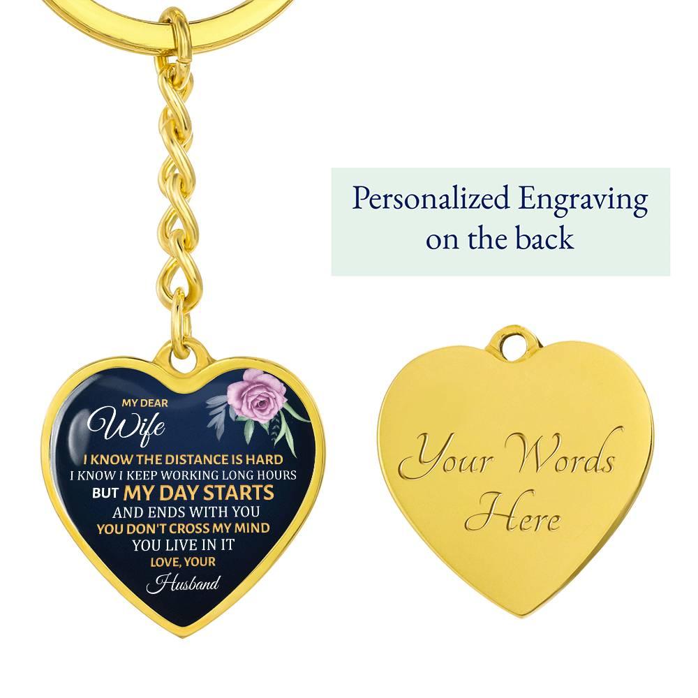 Heart's Home | Keychain - Kim’s Signature Beauty & Accessories