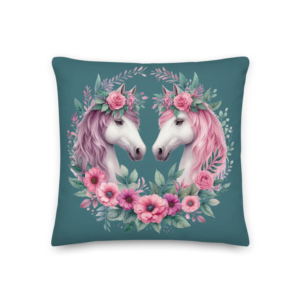 Horse Lover Double Sided Print Premium Pillow - Kim’s Signature Beauty & Accessories