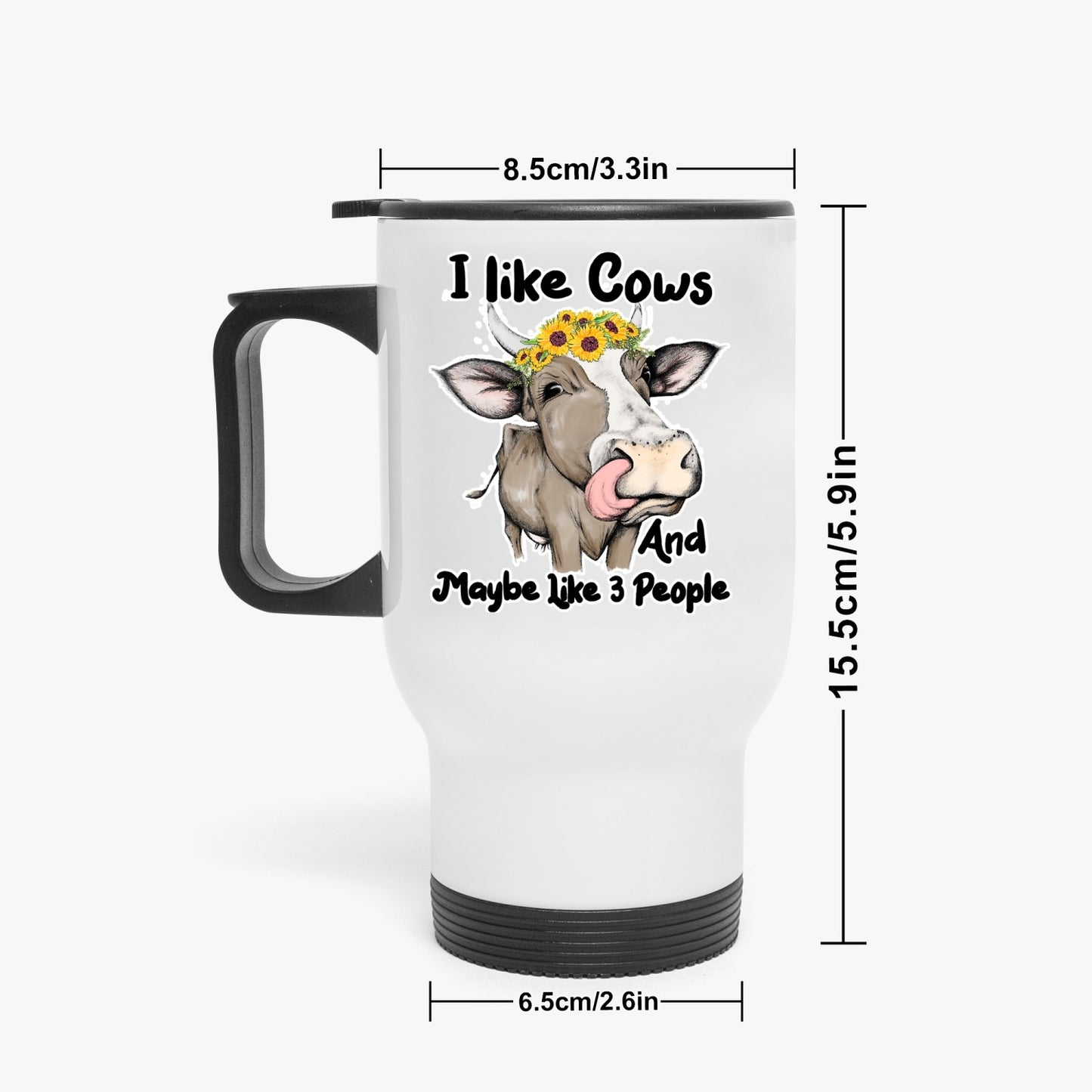 I like Cows & Maybe 3 People | 20oz Tumbler - Kim’s Signature Beauty & Accessories