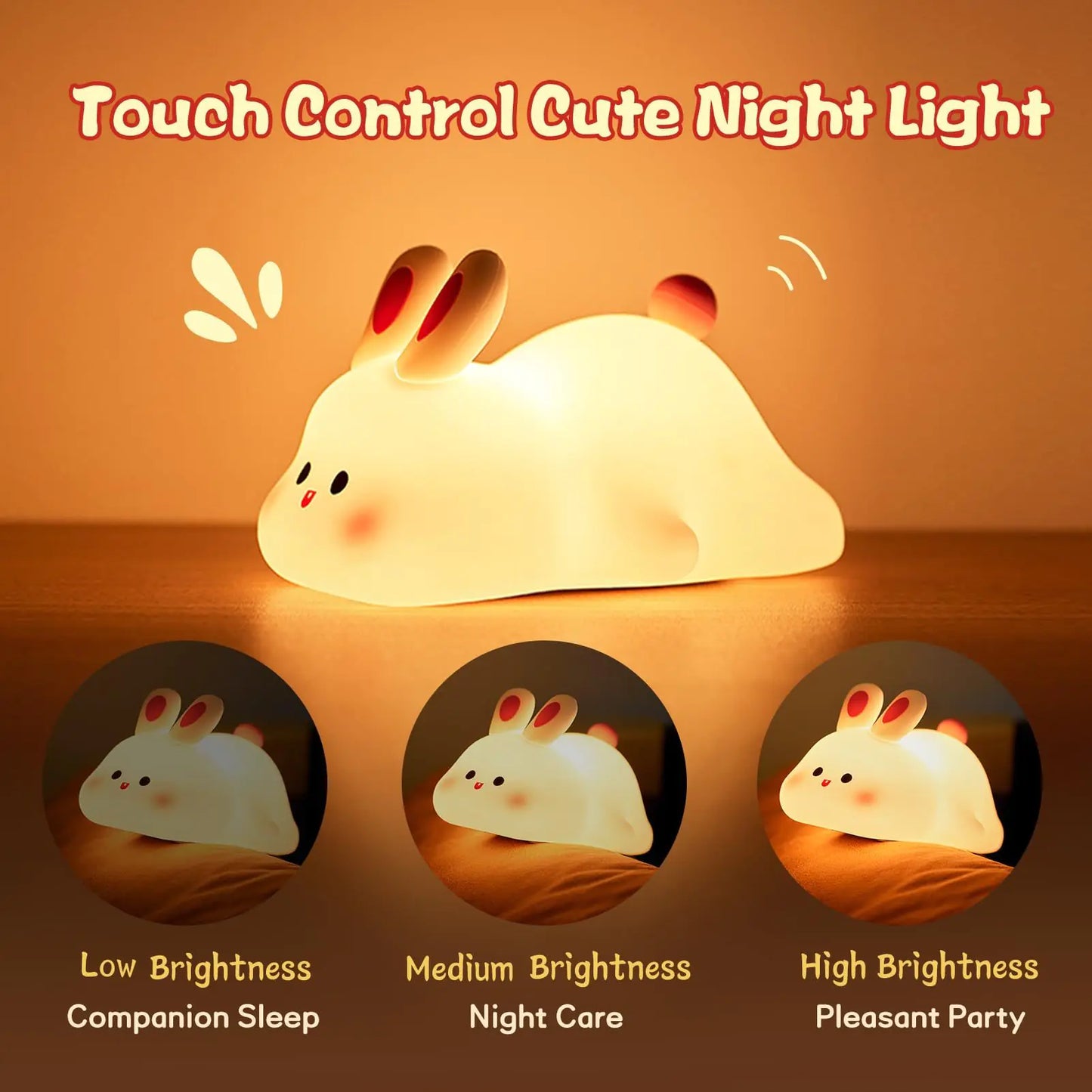 Kid’s LED Night Light – Touch Control - Kim’s Signature Beauty & Accessories
