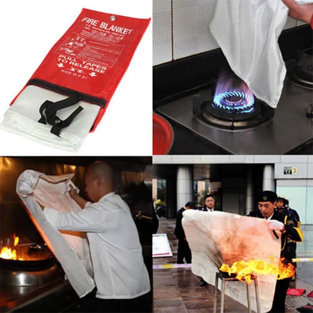 Fire Blanket Emergency Fiberglass Cloth - Kim’s Signature Beauty & Accessories