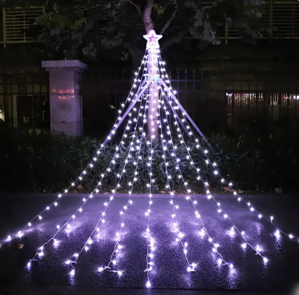 LED Five-pointed Star Waterfall Light - Kim’s Signature Beauty & Accessories