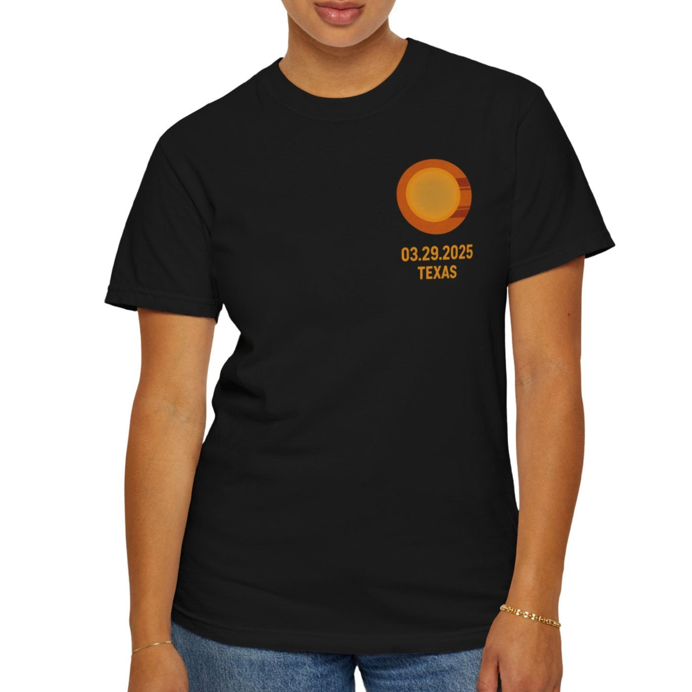 Ladies Total Eclipse of the Heart Unisex T-Shirt | Texas 2025 Commemorative - Kim’s Signature Beauty & Accessories